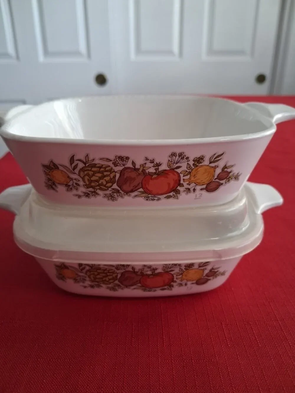 Vintage Corning Ware Spice of Life - 4 piece set